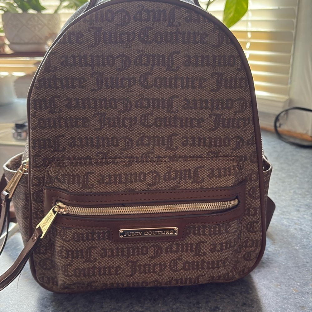Juicy couture backpack purse 9x11